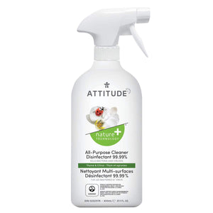 Attitude All Purpose Cleaner Disinfectant 99.9% in Citrus and Thyme