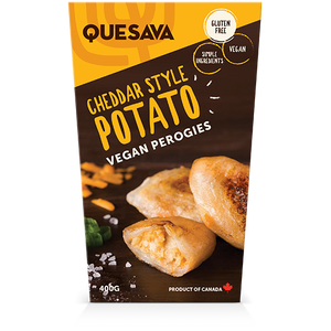 Quesava Cheddar Vegan Perogies 425g