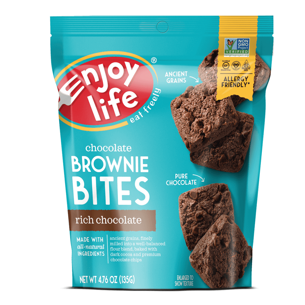 Enjoy Life Brownie Bites Rich Chocolate 135g