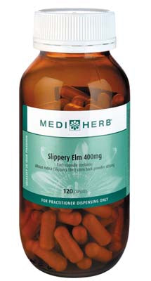 Medi Herb Slippery Elm 400mg 120 Capsules