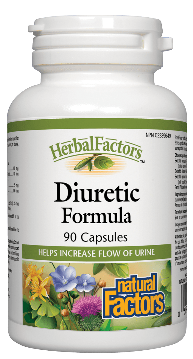 Natural Factors Diuretic Formula 90 Capsules