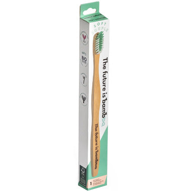 The Future Is Bamboo Adult Soft Bamboo Toothbrush