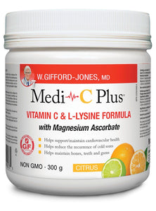Preferred Nutrition Dr Gifford Jones Medi-C Plus Magnesium Citrus Flavour 300g