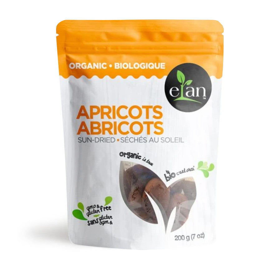 Elan Organic Sun-Dried Apricots 200g