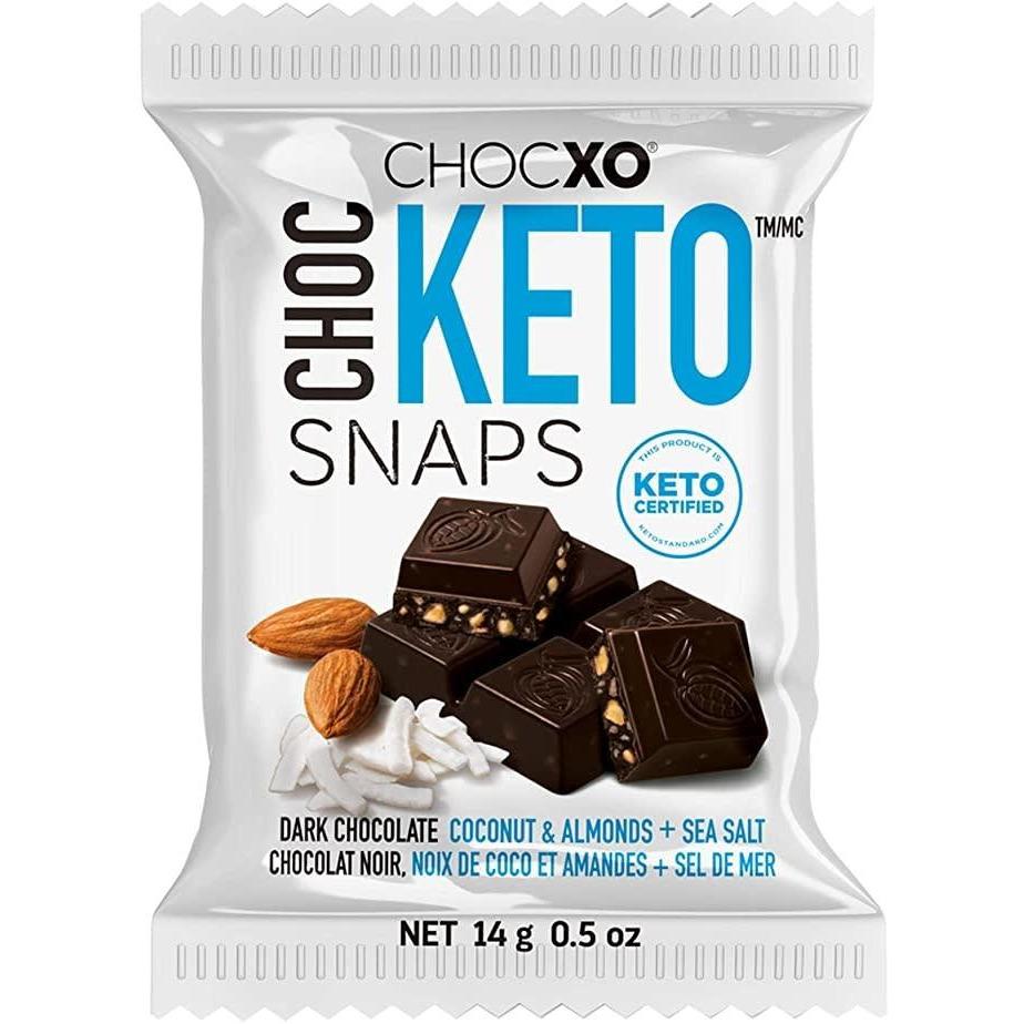 ChocXO Almond Coconut Keto Snaps 14g