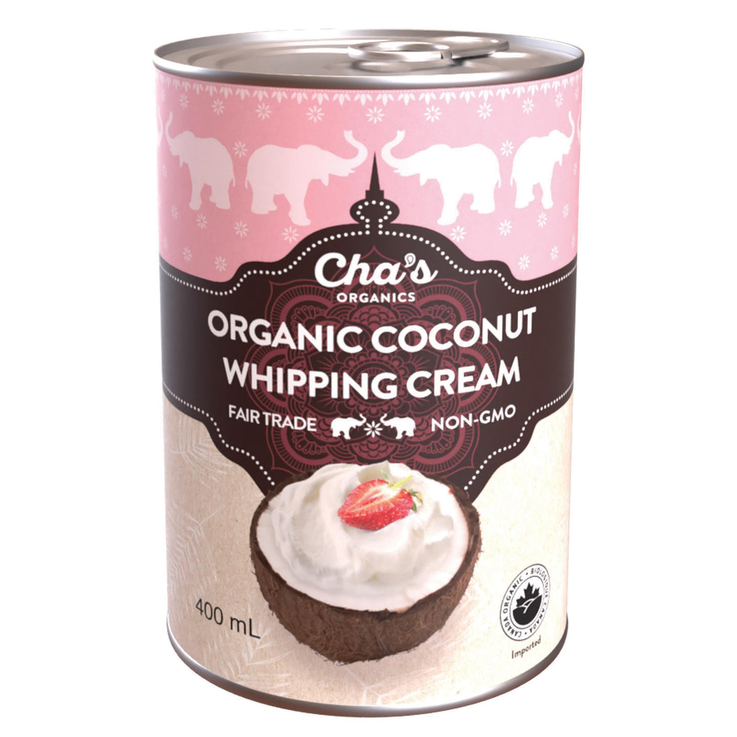 Cha's Coconut Whipping Cream 400ml