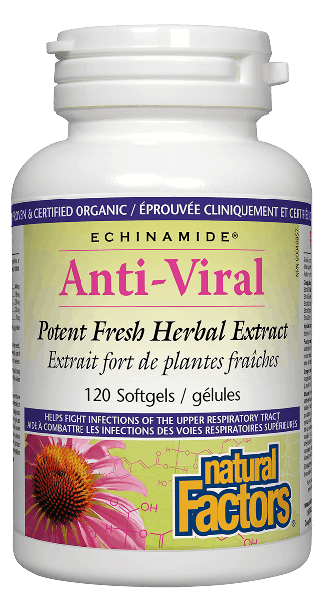 Natural Factors Anti-Viral 120 Softgels