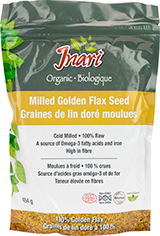 Inari Organic Brown Milled Flax Seeds 454g