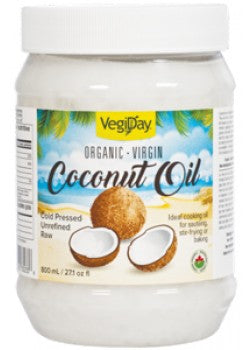 VegiDay Organic Virgin Coconut Oil 800ml