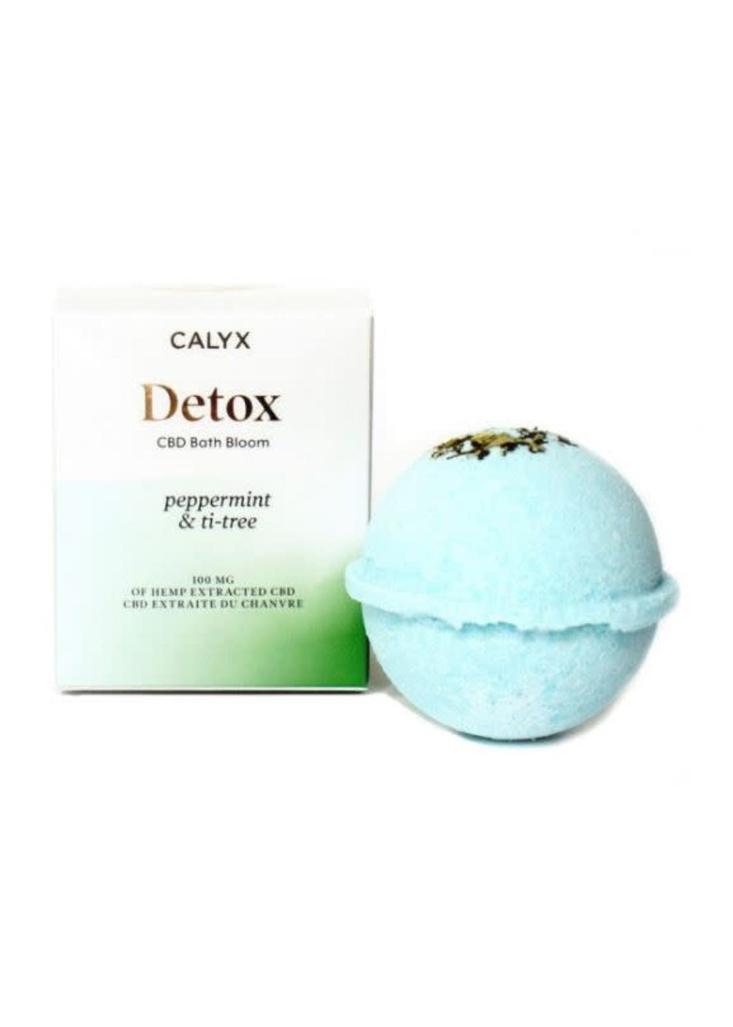 Calyx Detox Bath Blooms 100mg CBD 1.25g