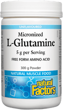 Load image into Gallery viewer, Natural Factors L-Glutamine 300g
