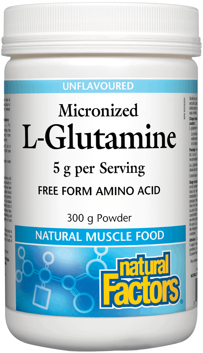 Natural Factors L-Glutamine 300g