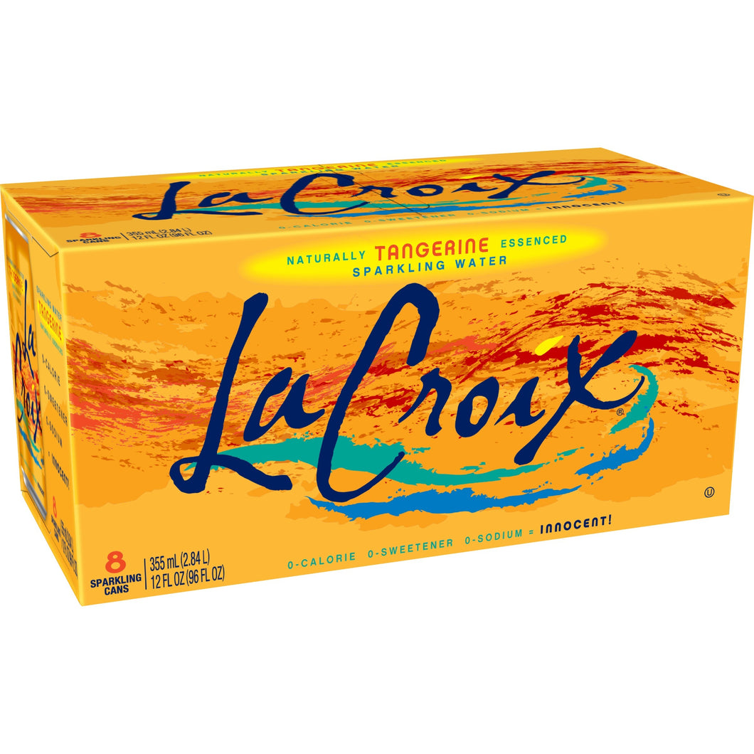 La Croix Tangerine 355ml 8 Pack