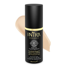 Load image into Gallery viewer, Inika Organic Liquid Foundation in Nude 30ml
