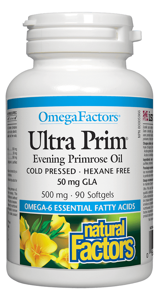 Natural Factors Eve Primrose Oil 500mg 90 Softgels