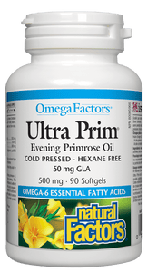 Natural Factors Eve Primrose Oil 500mg 90 Softgels