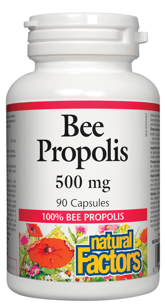 Natural Factors Bee Propolis 500 mg 90 Softgels