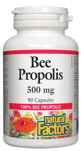 Natural Factors Bee Propolis 500 mg 90 Softgels