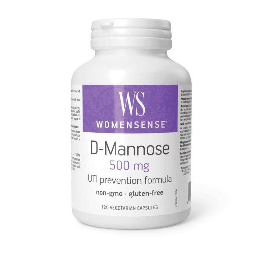 Womensense D-Mannose 120 Vegetarian Capsules