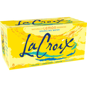 La Croix Lemon 355ml 8 Pack