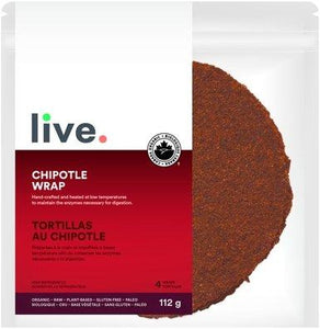 Live Organic Chipotle Wrap 112g