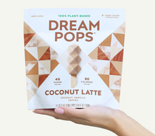Load image into Gallery viewer, Dream Pops Coconut Latte 4 Pack
