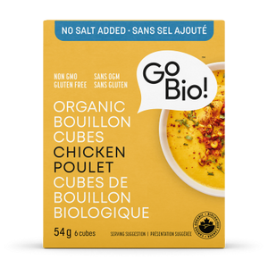 GoBio Organic No Salt Chicken Cubes 66g