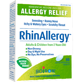 Boiron RhinAllergy Homeopathic 60 Tablets
