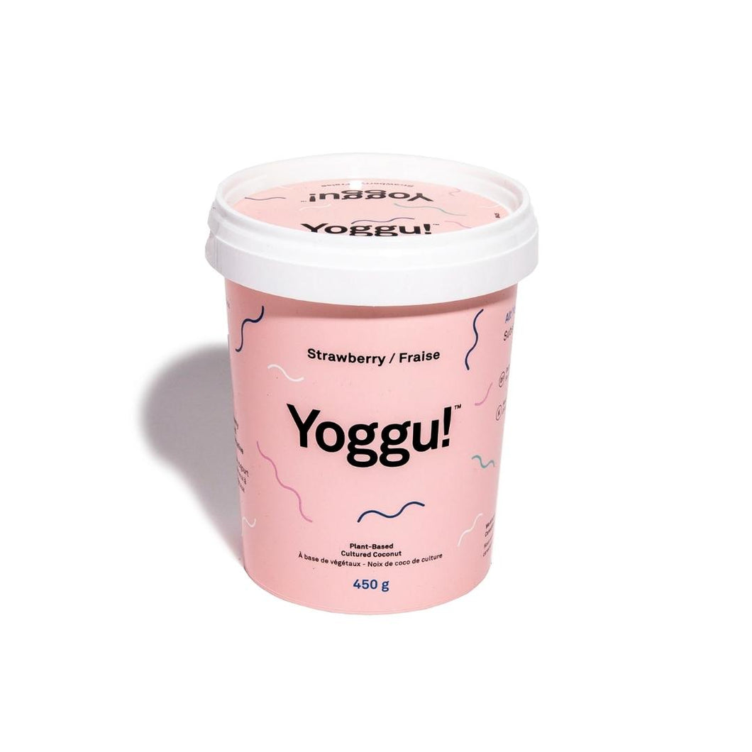 Yoggu Strawberry Plant Based Yogurt 450g