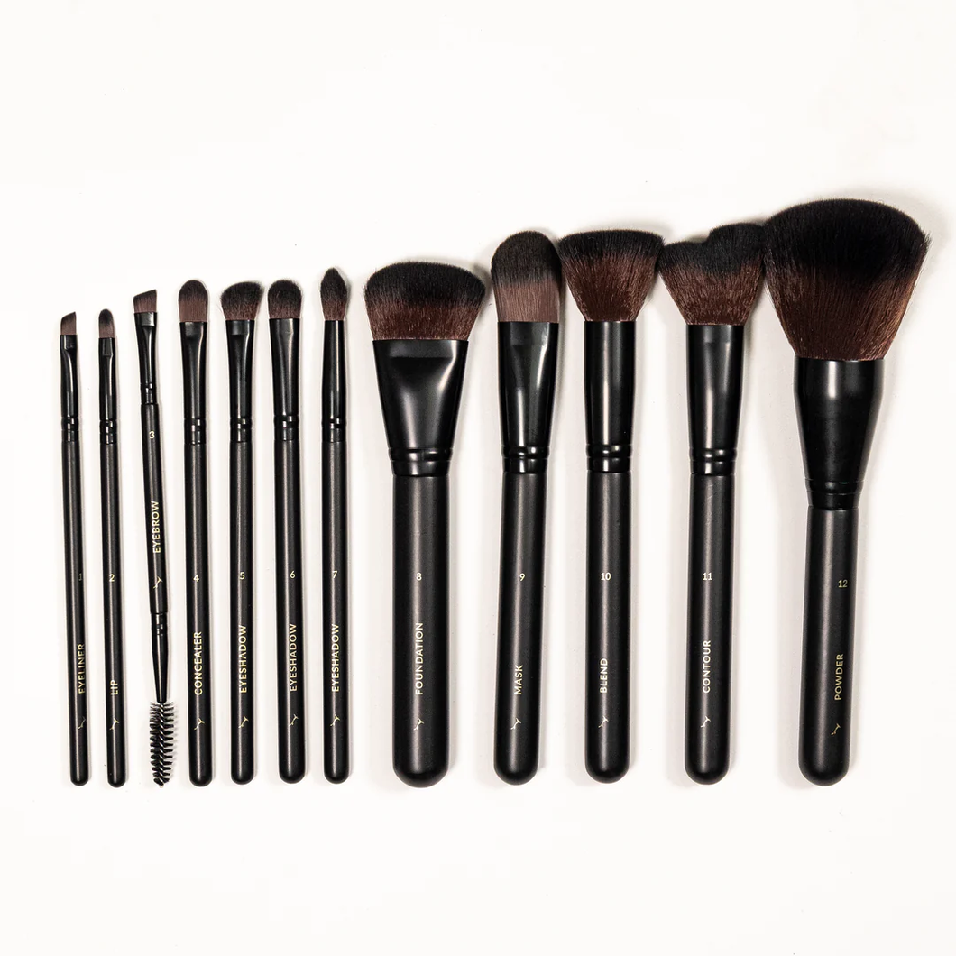 Eco Tan Vegan Brush Collection 12 Pieces