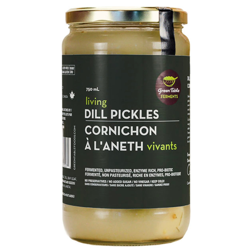 GTF Living Dill Pickles 750ml