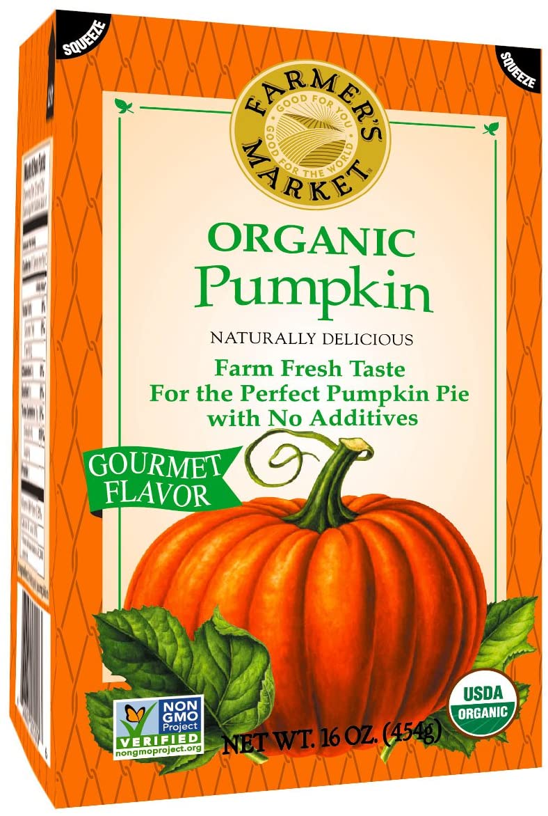 Farmer's Market Organic Pumpkin Puree 454ml