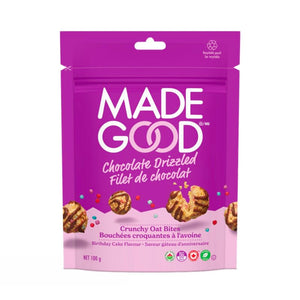MG Crunchy Drizzled Oat Bites Birthday Cake 100g