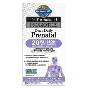 Garden Of Life Dr. Formulated Prenatal 20 Billion Shelf Stable Probiotic 30 Vegetarian Capsules