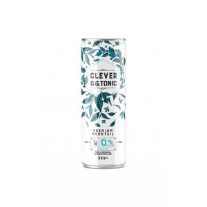 Clever Mocktail Non Alcoholic G and Tonic 355ml