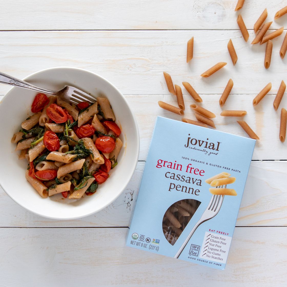 Jovial Grain Free Cassava Organic Penne 227g