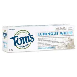 Tom's Luminous White Toothpaste 85mg
