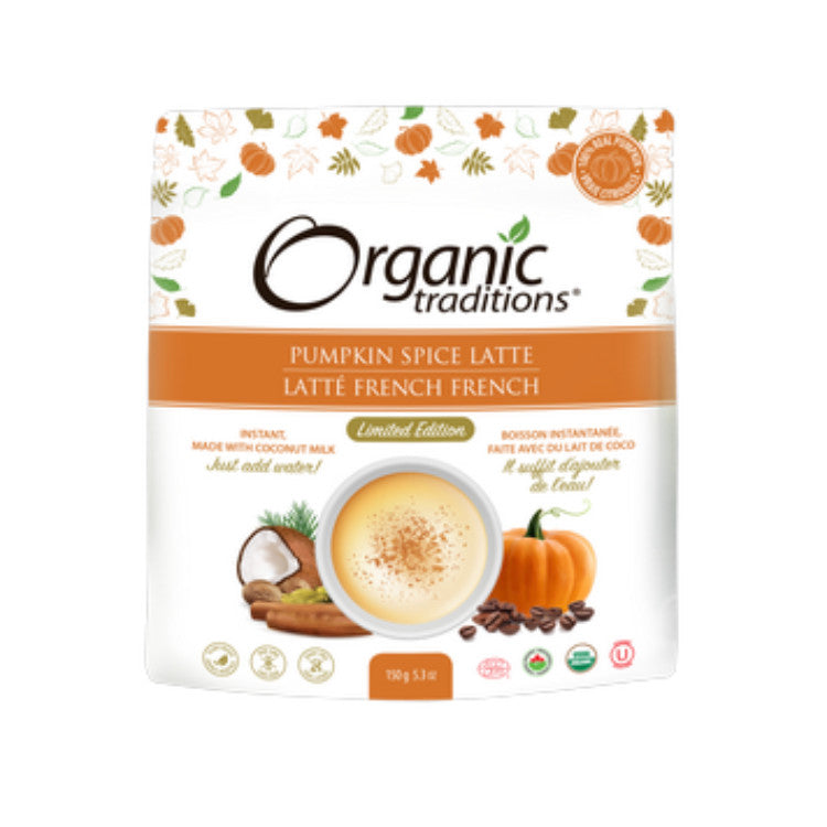 Organic Tradition Pumpkin Spice Latte Mix 150g
