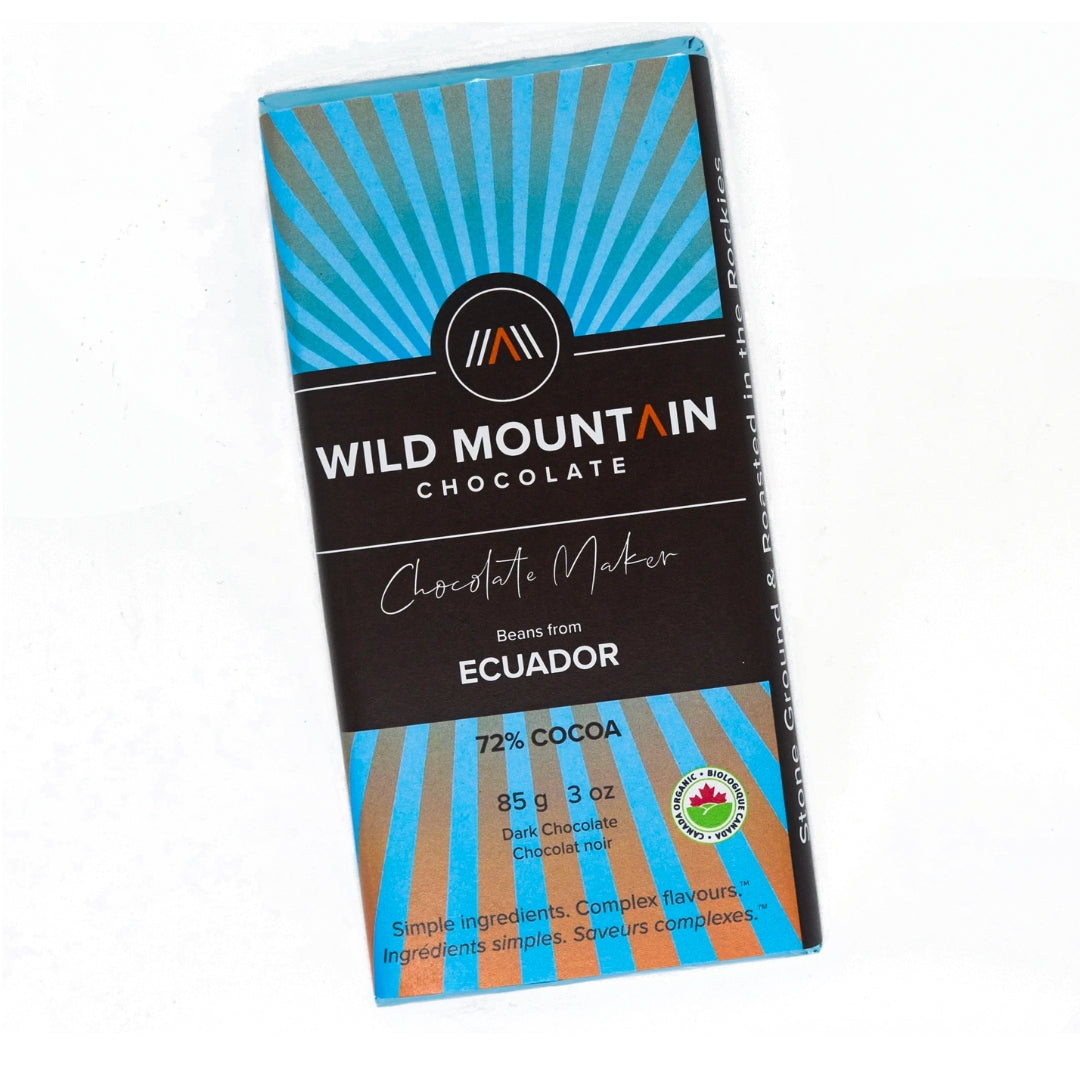 Wild Mountain Ecuador Dark Chocolate 72% 85g