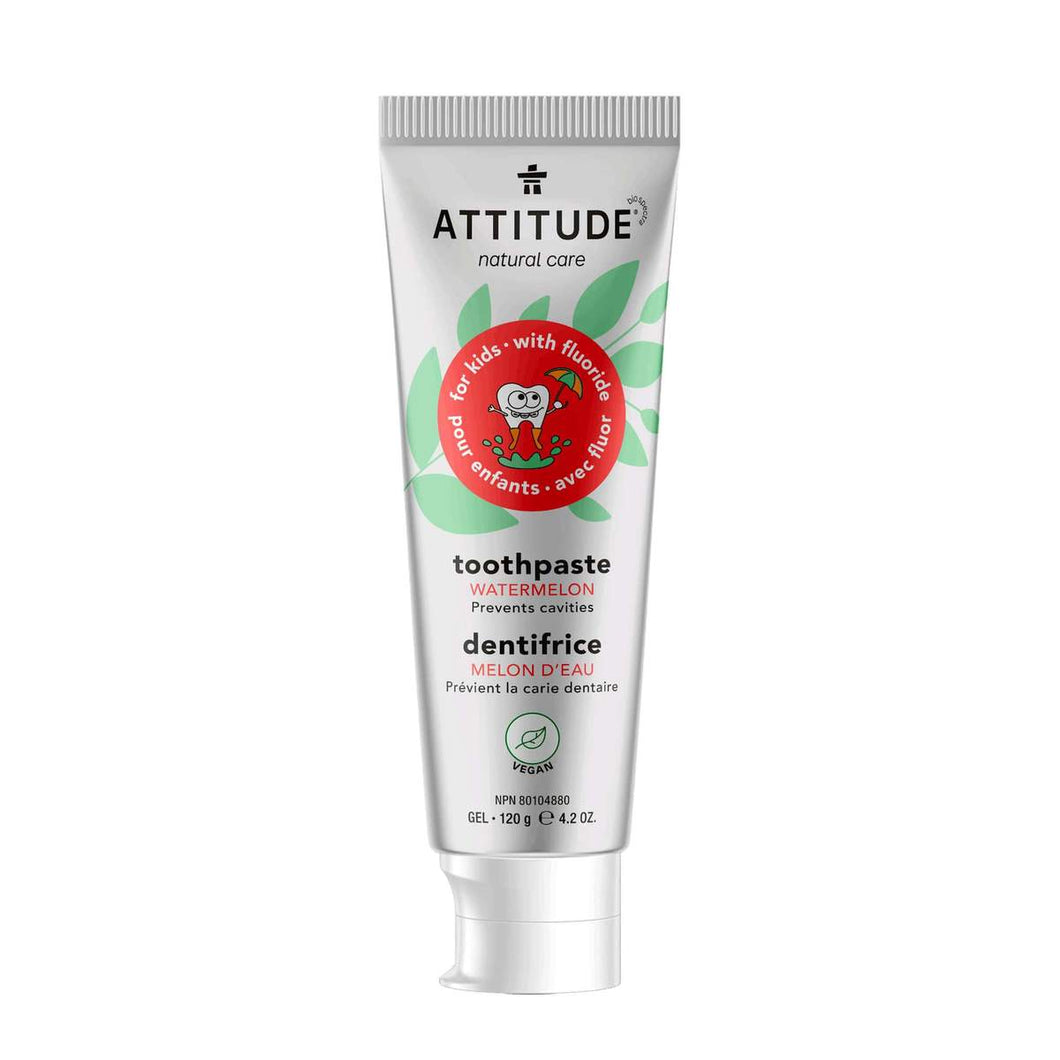 Attitude Kids Fluoride Toothpaste Watermelon 120ml