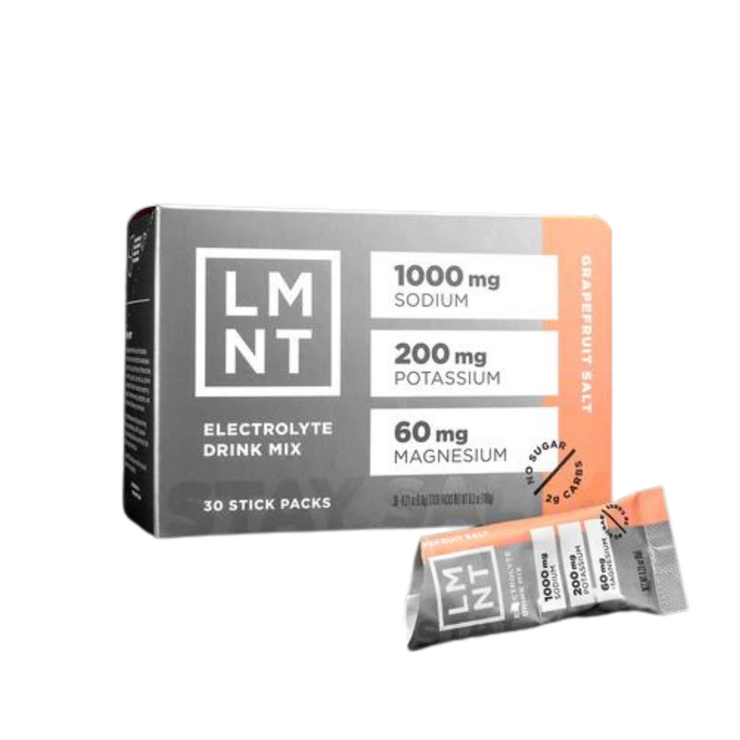 LMNT Recharge Grapefruit Salt Electrolyte Mix 6g 30 Pack