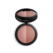 Load image into Gallery viewer, Inika Organic Baked Blush Duo Burnt Peach 8g
