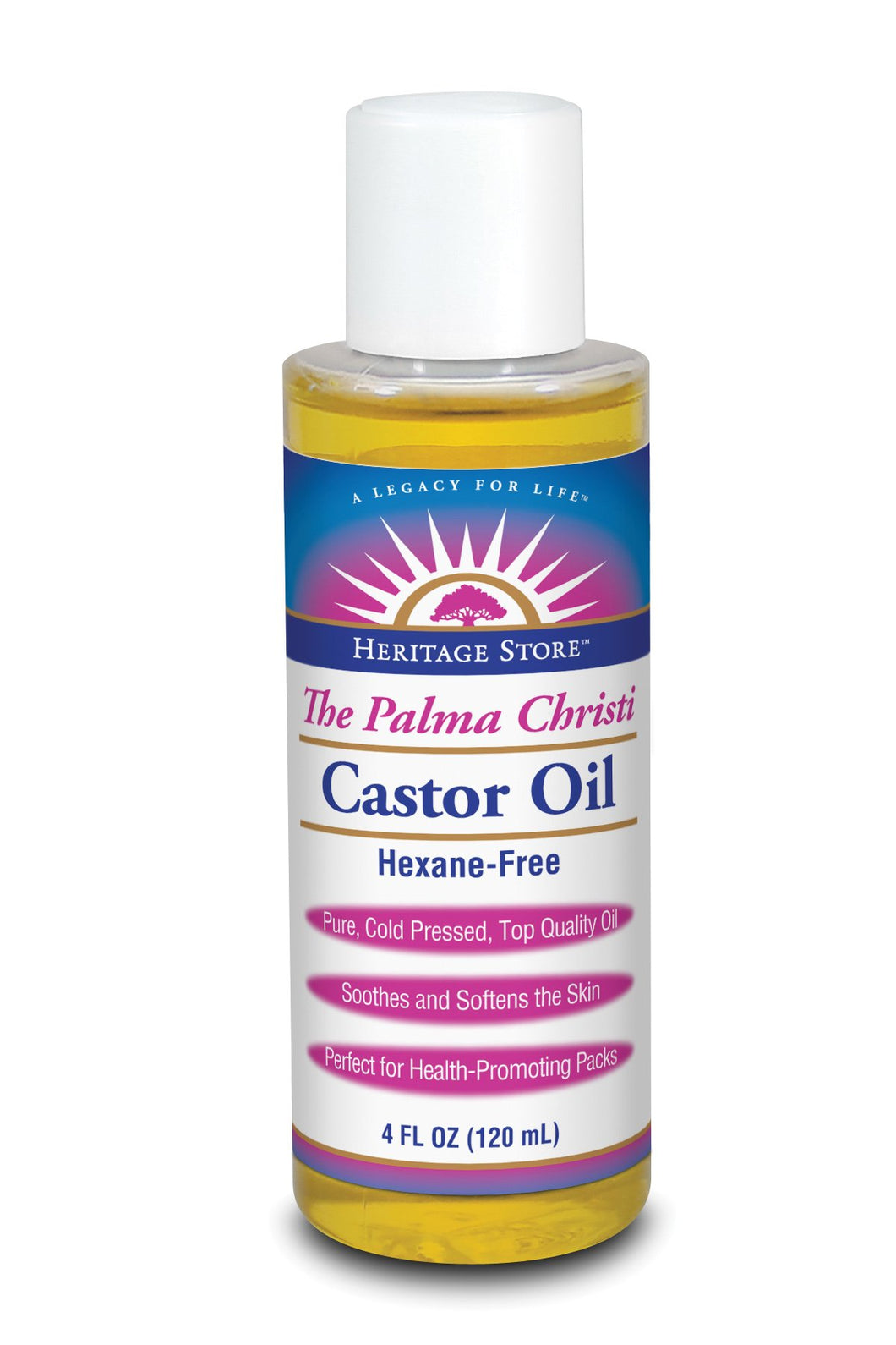 Heritage Store Castor Oil 120ml