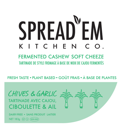 Spread Em Chive & Garlic Soft Cheeze Spread 183g