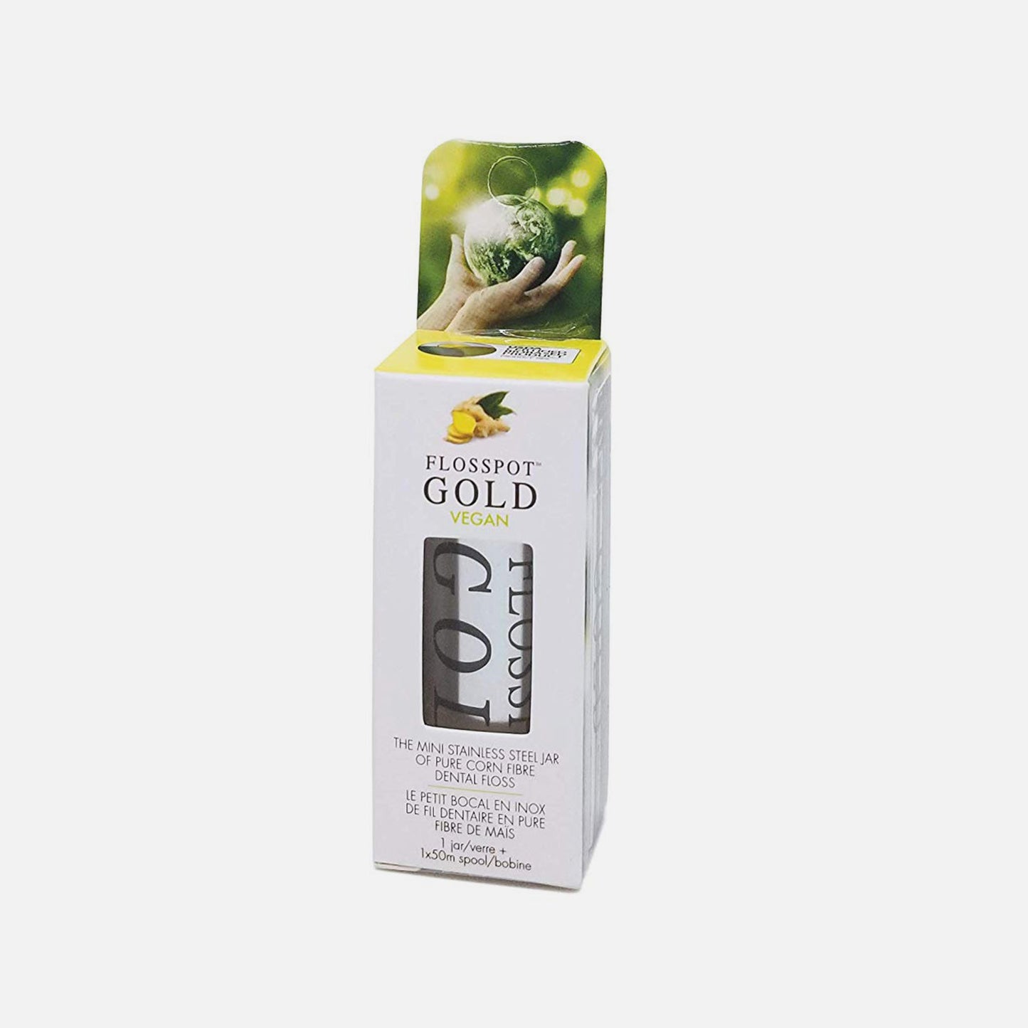 Flosspot Gold Vegan Dental Floss