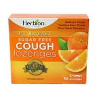 Herbion Orange Cough Lozenges 18pk