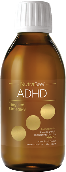 Nutrasea ADHD Omega-3 Fish Oil 200ml