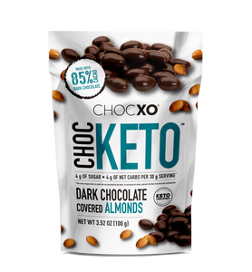 ChocXO Dark Chocolate Covered Almonds 100g