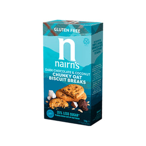 Nairns GF Chocolate Coconut Chunky Oat Cookies
