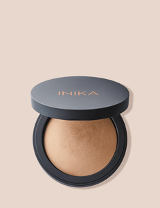Inika Organic Baked Mineral Foundation Powder in Patience 8g